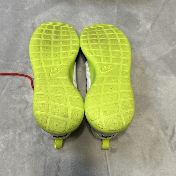 Nike Roshe Run Shoes Mens 7.5 / W 9 Custom White Purple Neon 943711-991 NIKEID - Picture 10 of 14